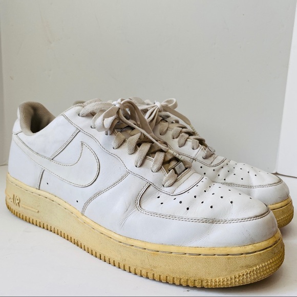 Nike Shoes | Nike Force Af1 82 Low White Sneaker Shoes | Poshmark